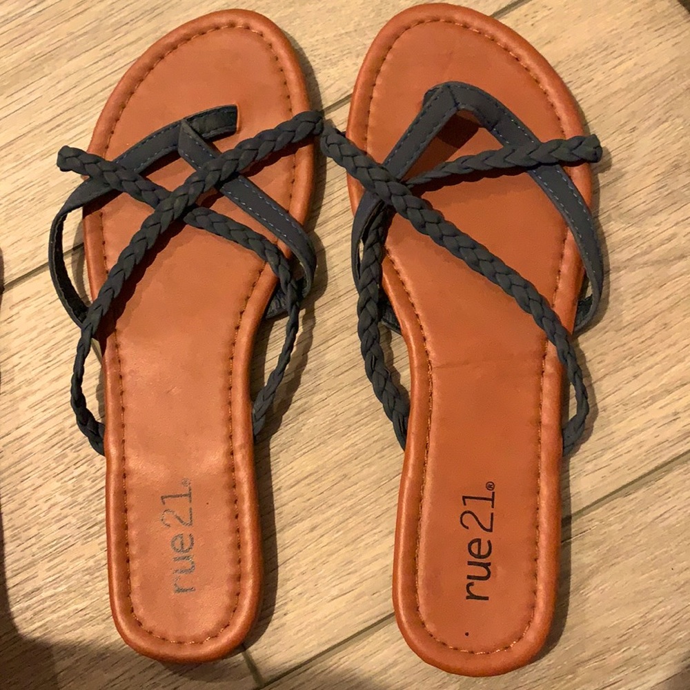 Sandals from rue 21 in great shape!